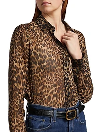Gaia Silk Slim Shirt