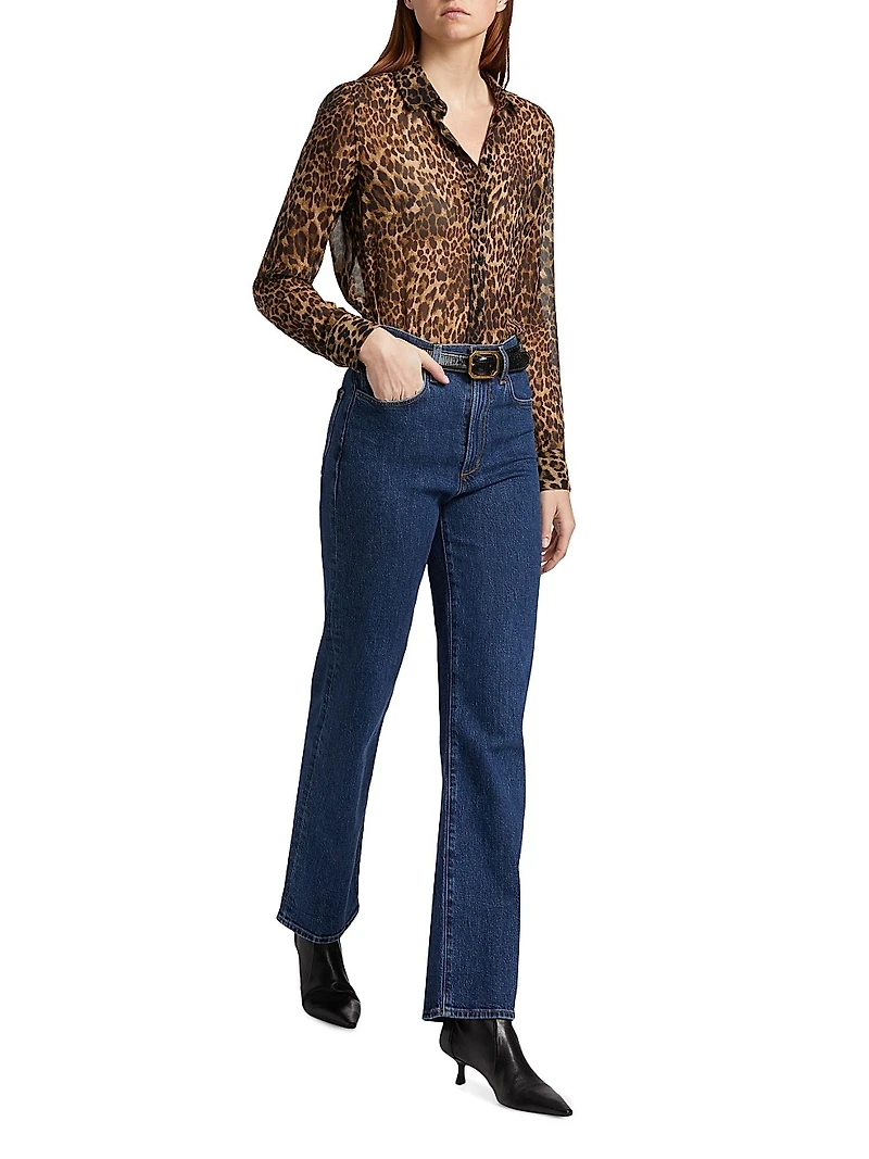 Gaia Silk Slim Shirt