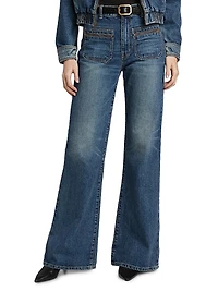 Castel Wide-Leg Jeans
