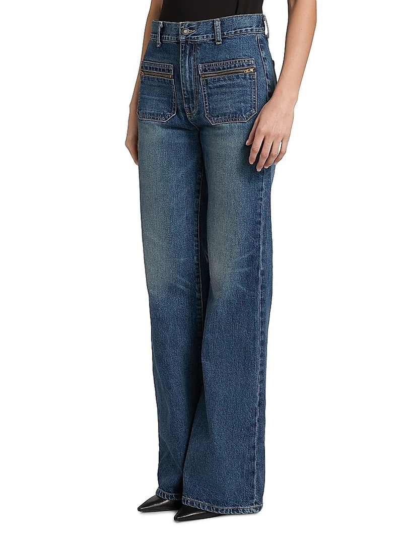 Castel Wide-Leg Jeans