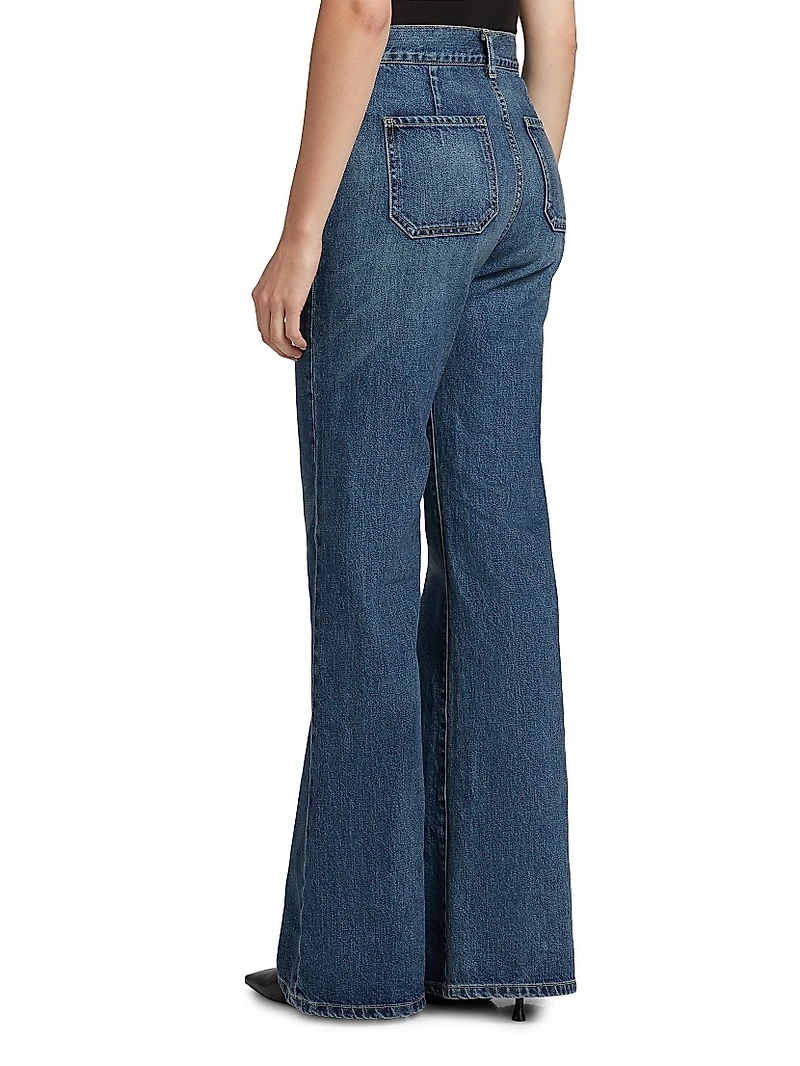 Castel Wide-Leg Jeans