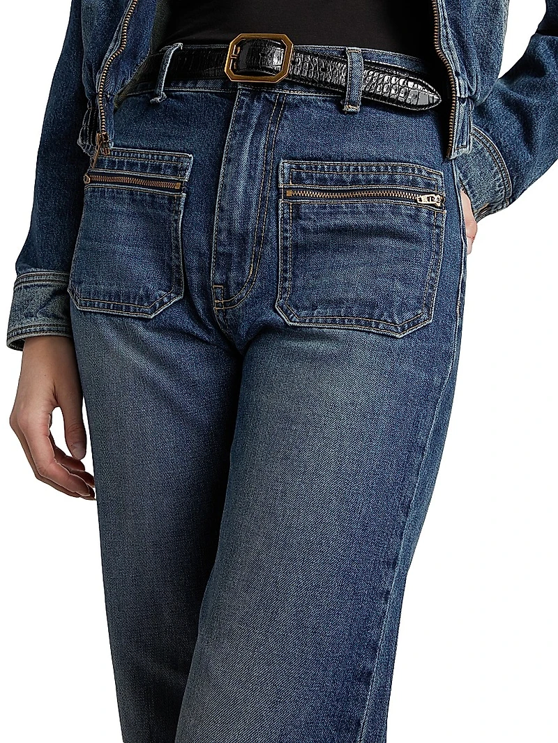 Castel Wide-Leg Jeans
