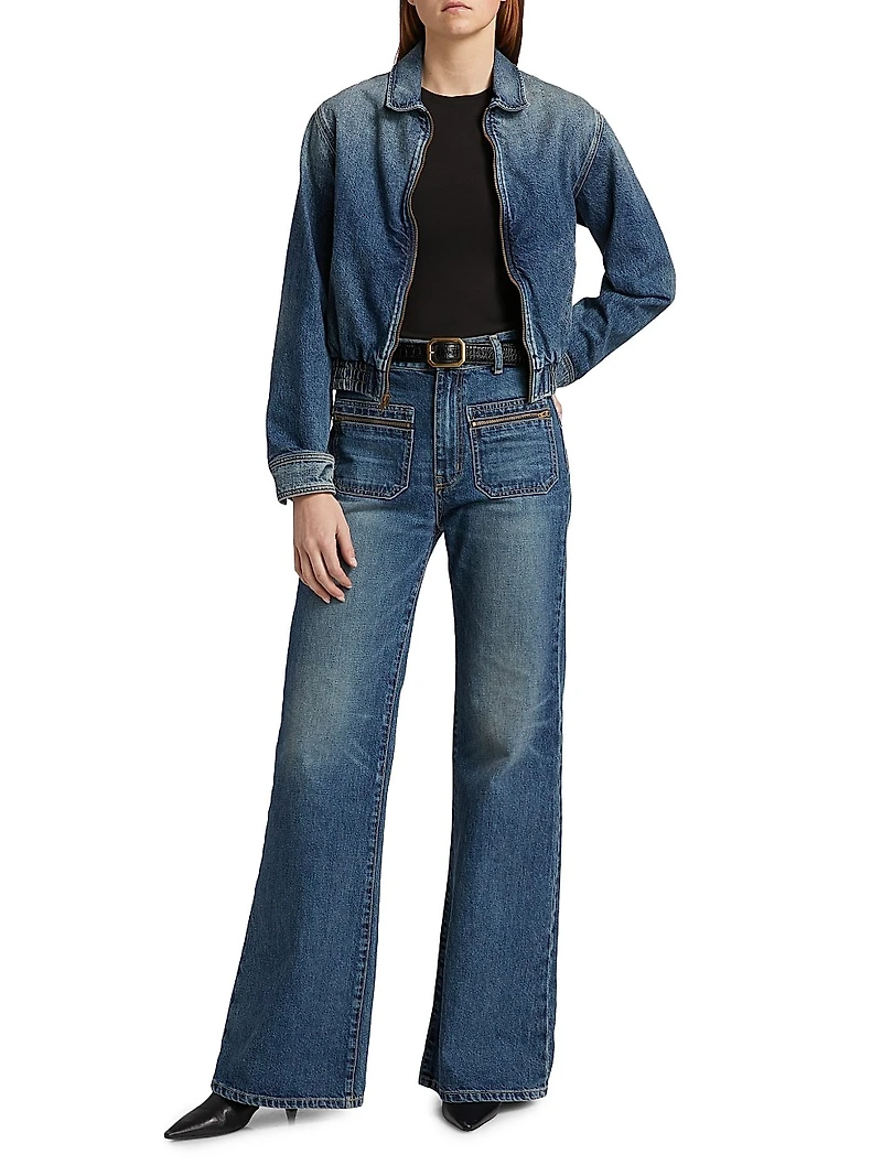 Castel Wide-Leg Jeans
