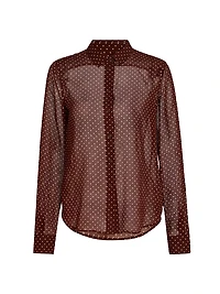 Gaia Silk Slim-Fit Shirt