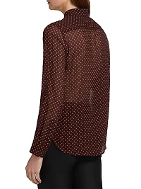 Gaia Silk Slim-Fit Shirt