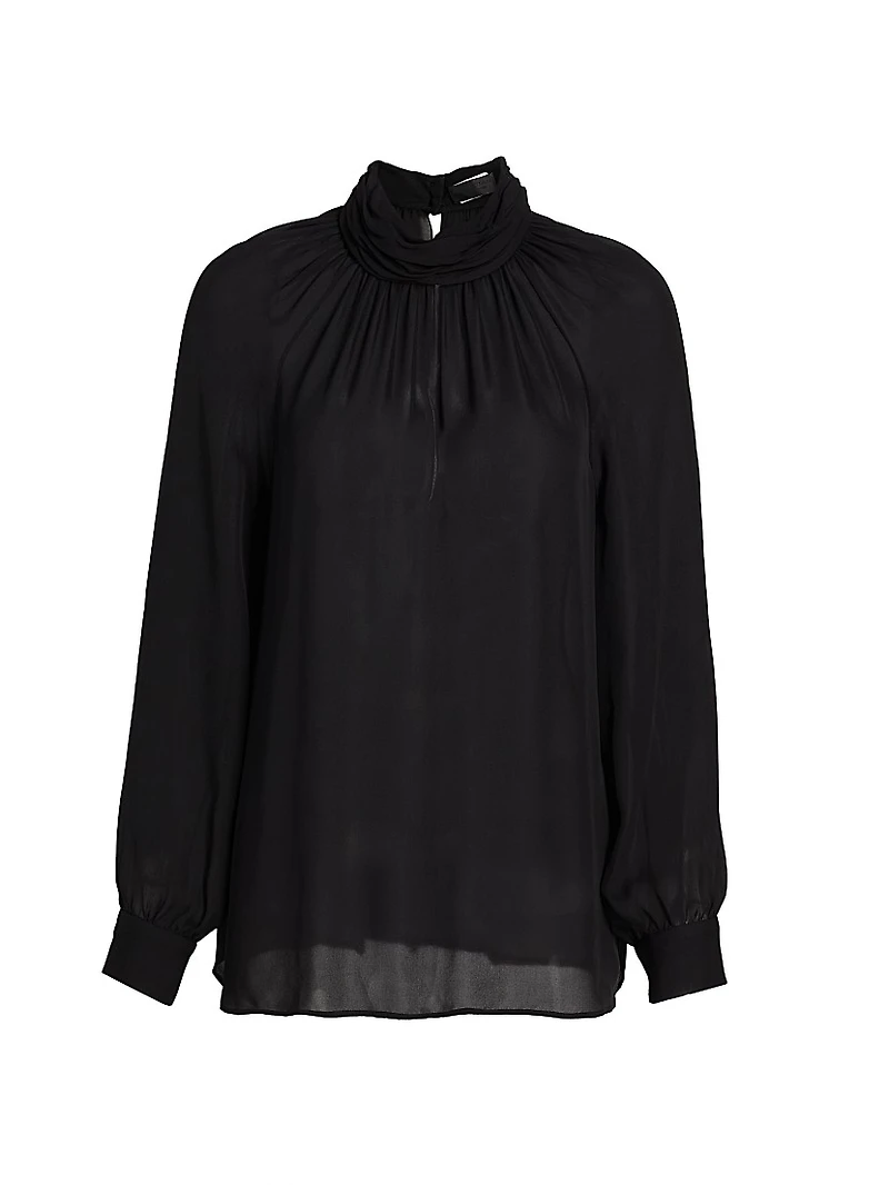 Axelle Silk Georgette Blouse