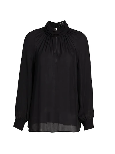 Axelle Silk Georgette Blouse