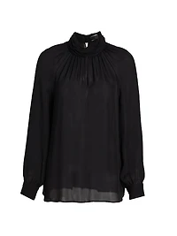 Axelle Silk Georgette Blouse