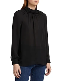 Axelle Silk Georgette Blouse