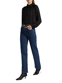 Axelle Silk Georgette Blouse