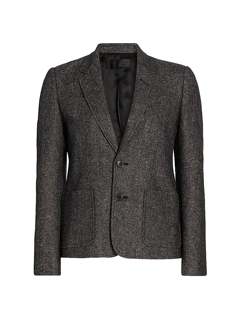 Holden Cotton & Wool-Blend Single-Breasted Blazer