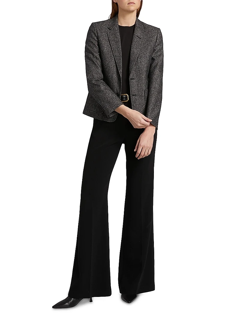 Holden Cotton & Wool-Blend Single-Breasted Blazer