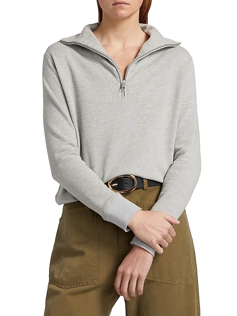 Diya Quarter Zip Sweatshirt