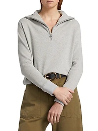 Diya Quarter Zip Sweatshirt