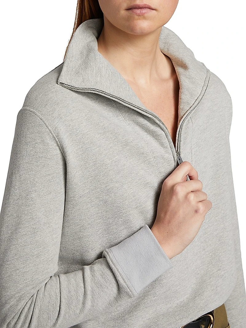 Diya Quarter Zip Sweatshirt