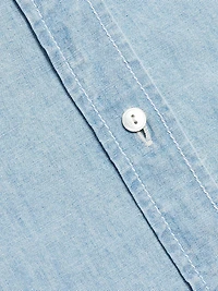 Monti Denim Button-Front Shirt