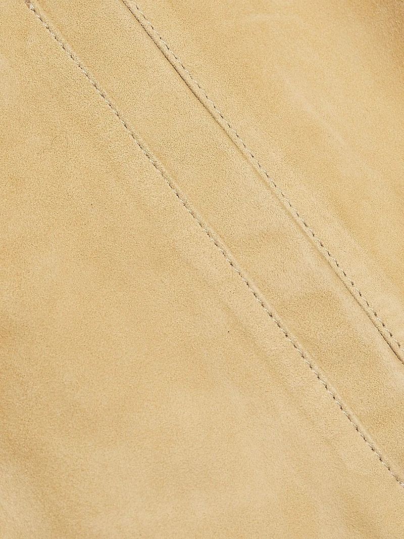Beauvais Suede Zip-Up Jacket