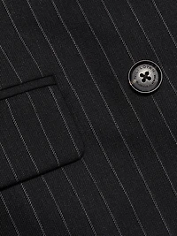 Duran Striped Stretch Virgin Wool Jacket