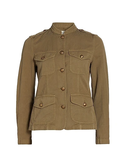 Mona Cotton-Linen Jacket