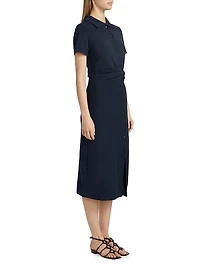 Ellicot Stretch Cotton Shirtdress