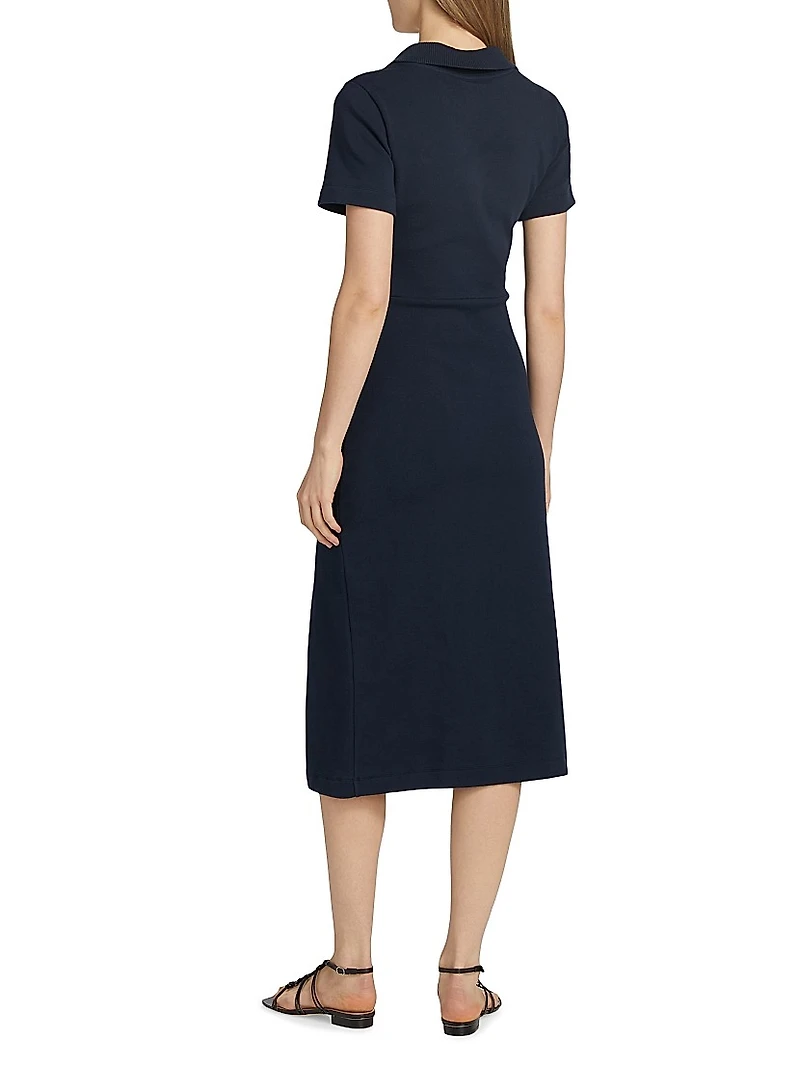 Ellicot Stretch Cotton Shirtdress