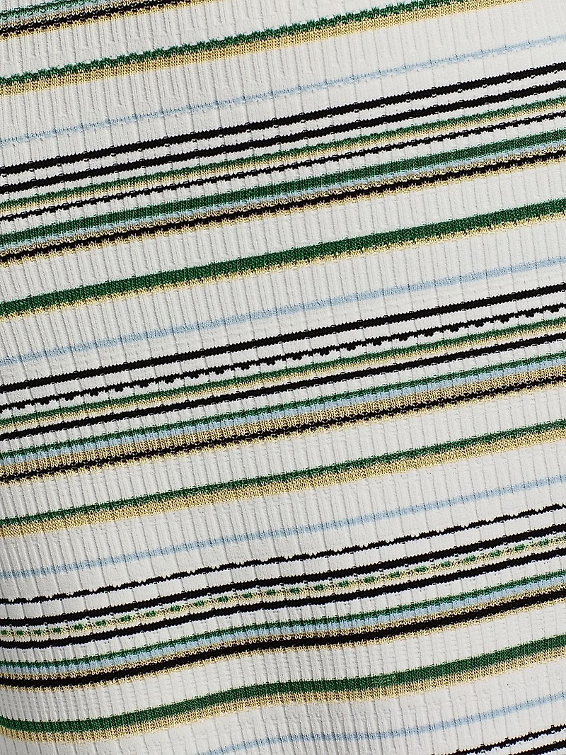 Dawna Striped Knit Midi-Dress