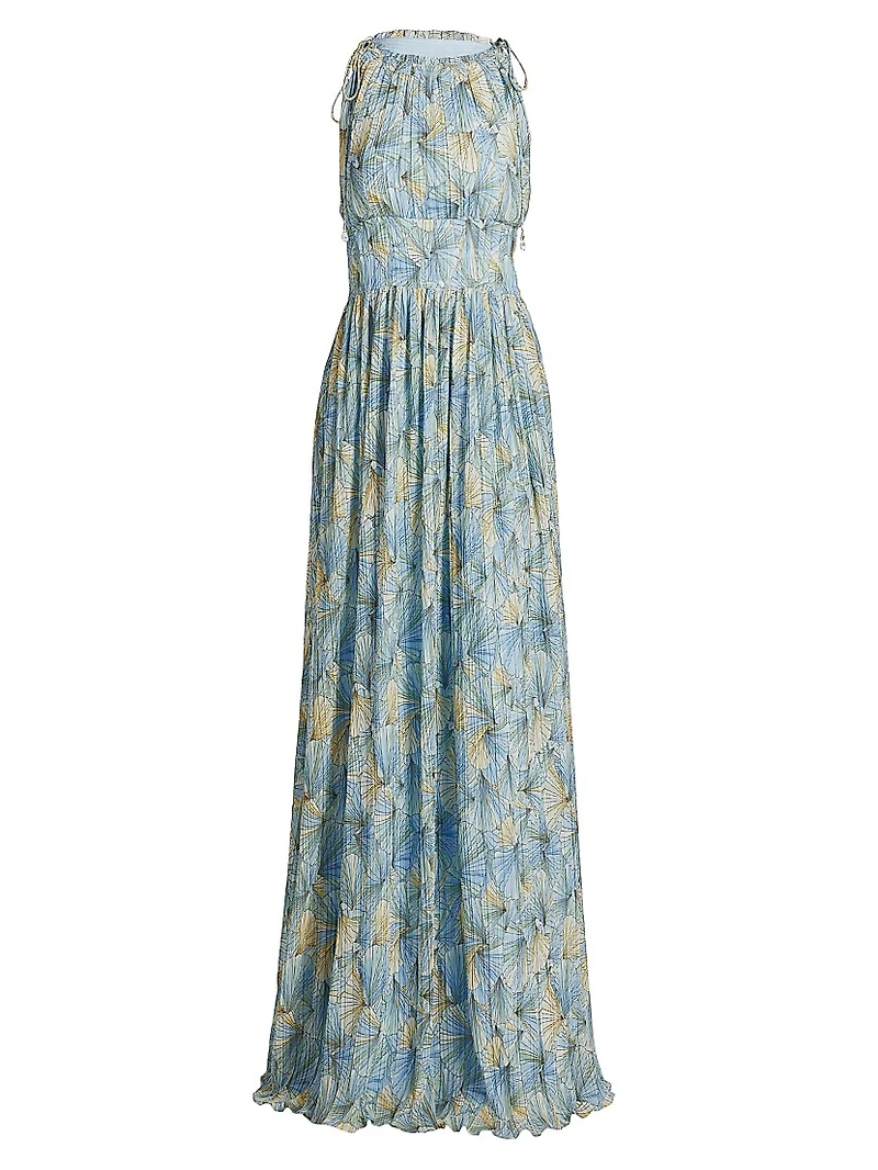 Yardley Floral Georgette Maxi Dress