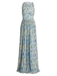 Yardley Floral Georgette Maxi Dress