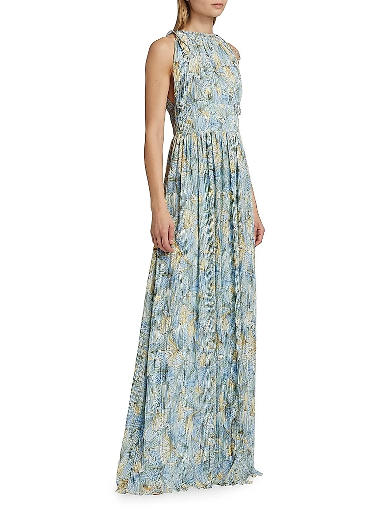 Yardley Floral Georgette Maxi Dress