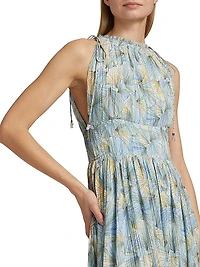 Yardley Floral Georgette Maxi Dress