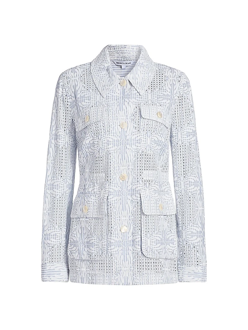Kiki Eyelet Embroidered Jacket