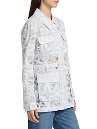 Kiki Eyelet Embroidered Jacket