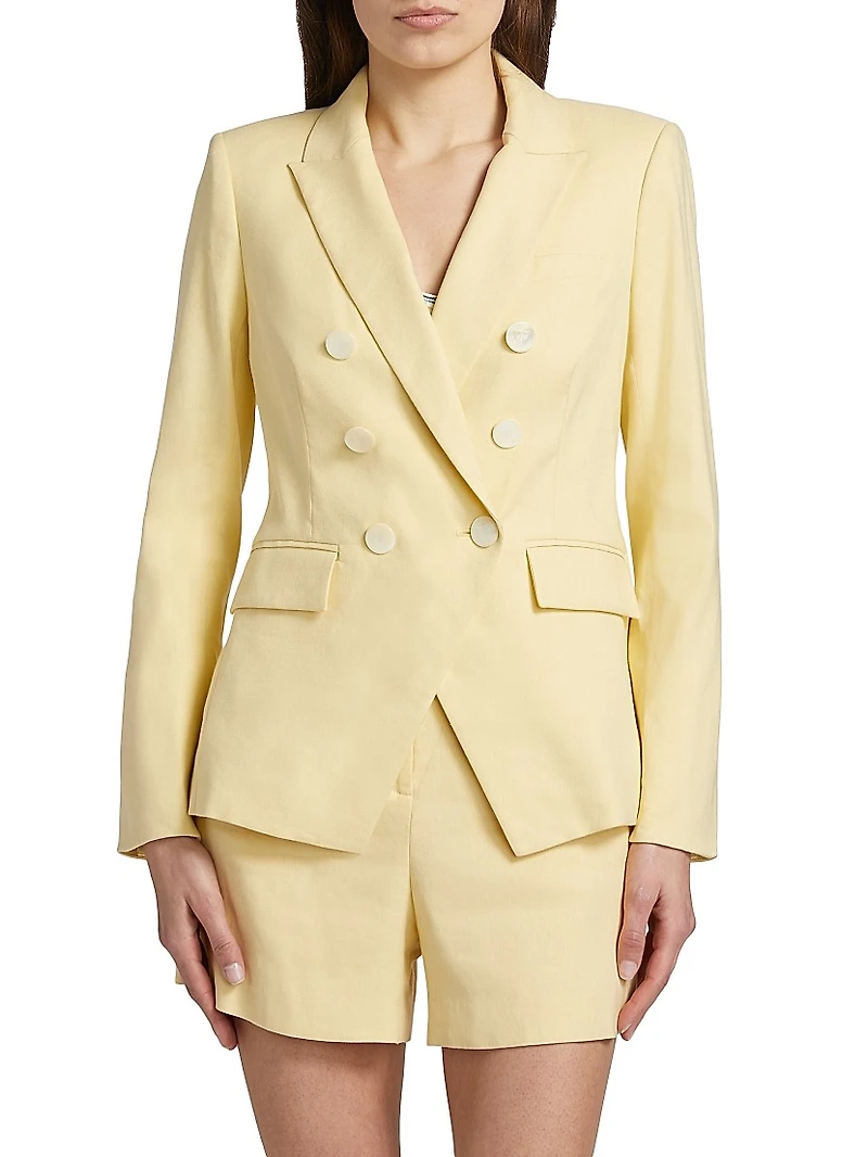 Miller Dickey Linen-Blend Jacket