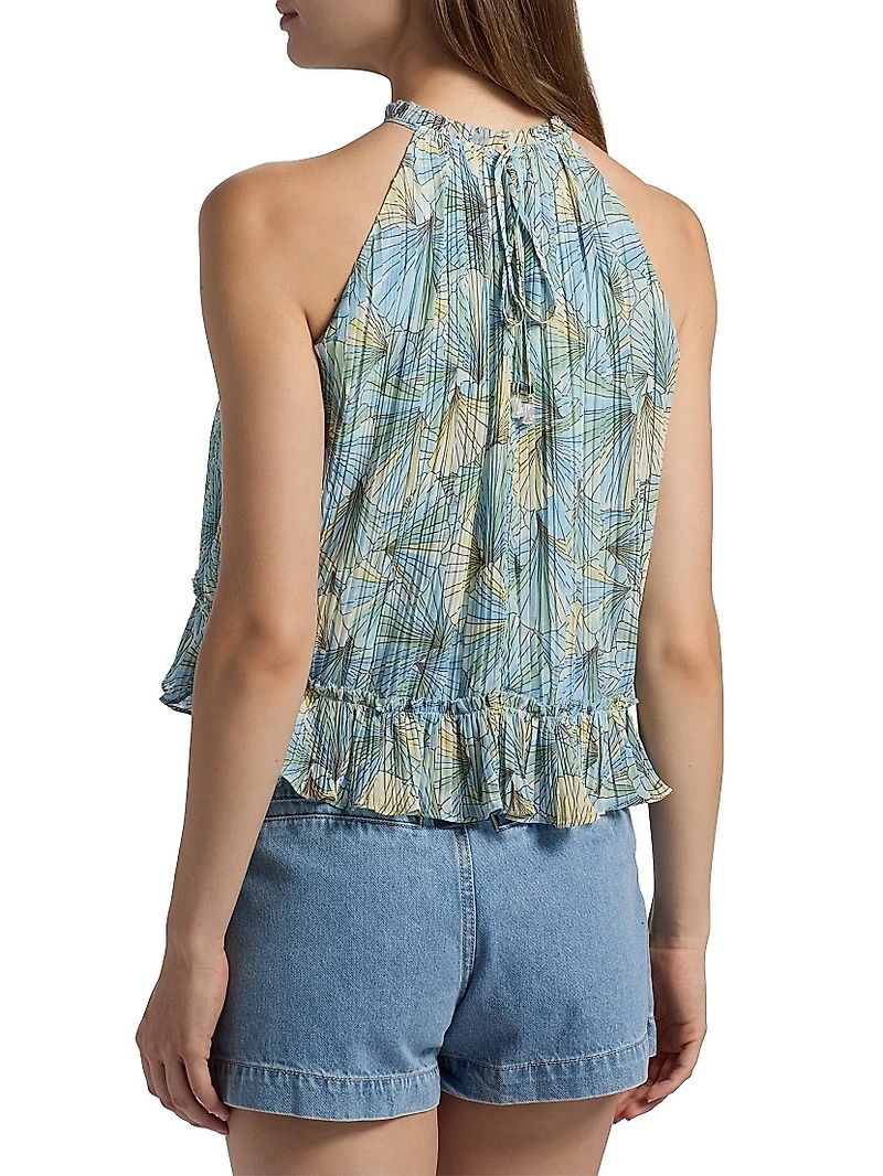 Renee Petal Halter Top