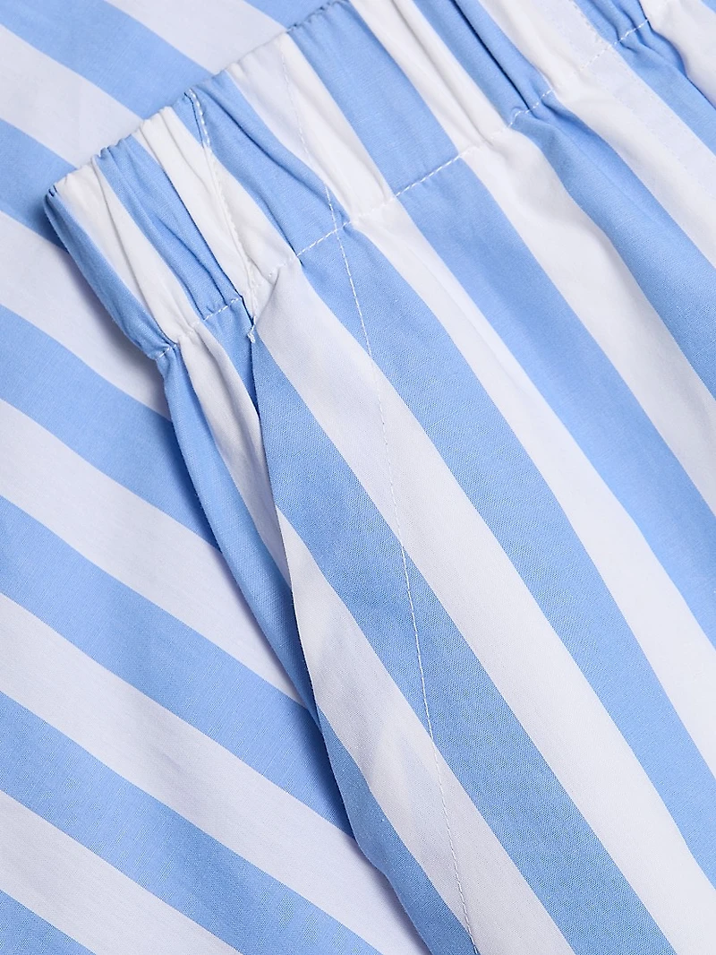 Arden Striped Cotton Pants