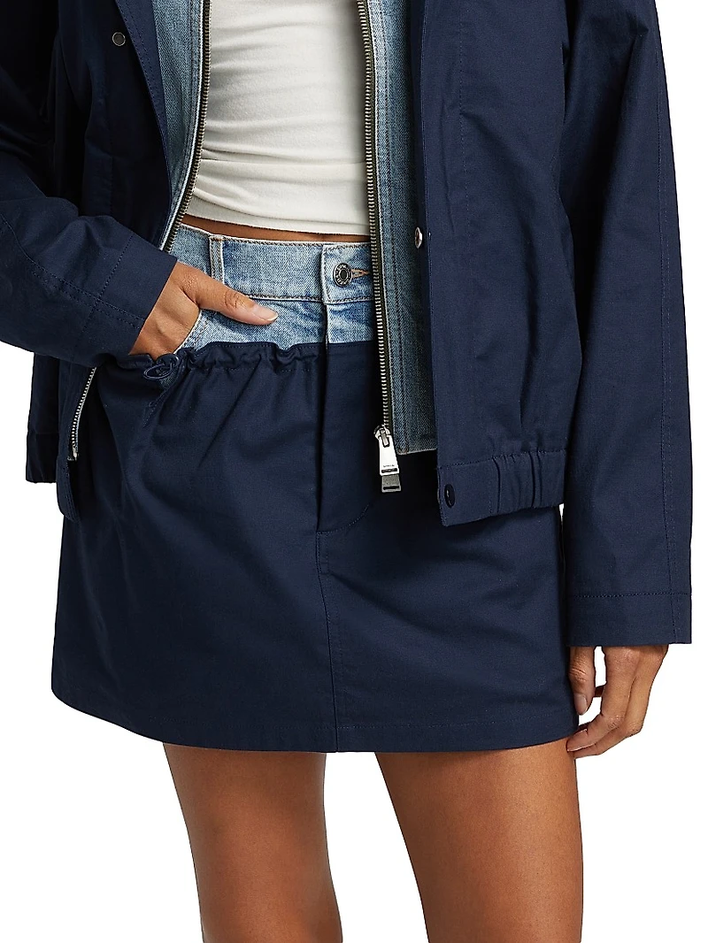 Hampton Layered Miniskirt