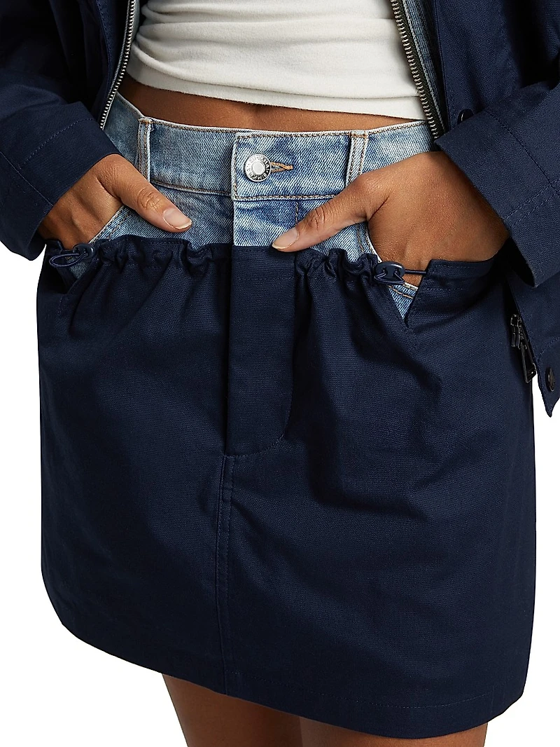 Hampton Layered Miniskirt