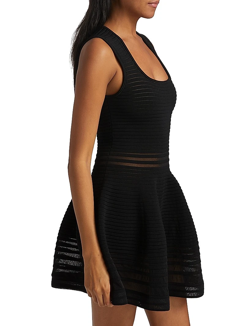 Lottie Sleeveless Fit & Flare Minidress