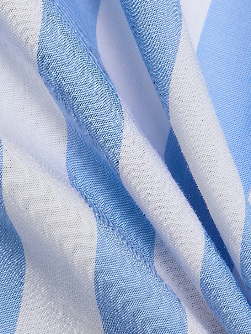 Renata Striped Cropped Shirt