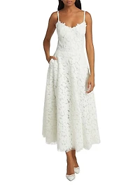 Julia Floral Lace Maxi Dress