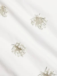 Starla Beaded Cotton Cut-Out Maxi Dress