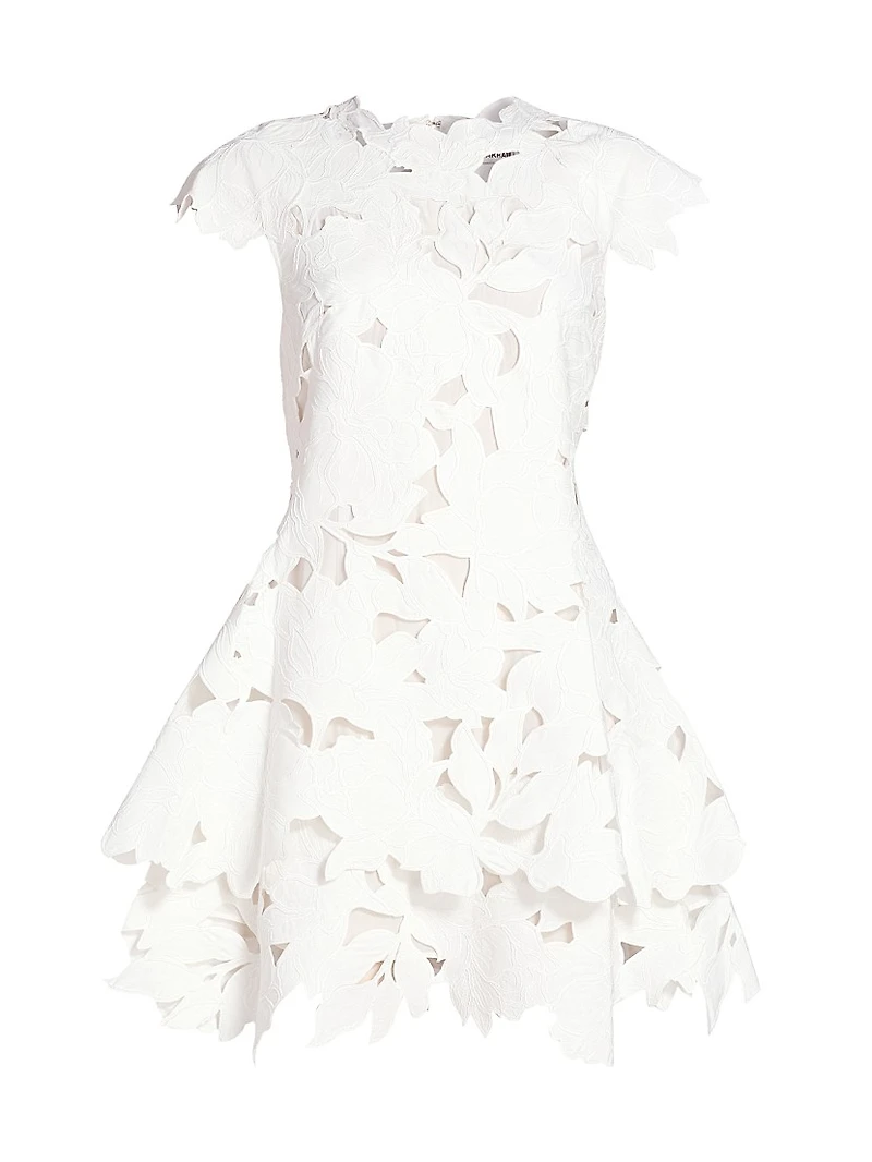 Holloway Cut-Out Lace Minidress