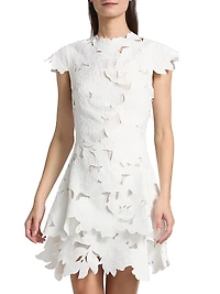 Holloway Cut-Out Lace Minidress