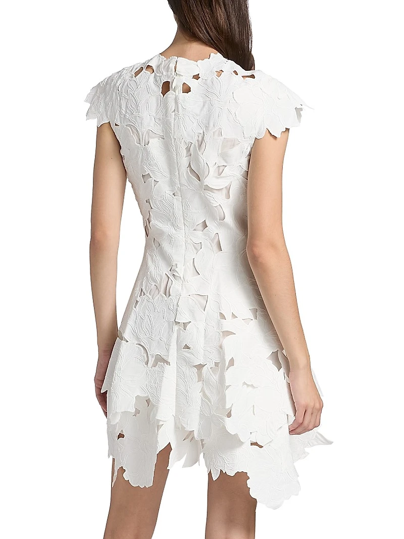 Holloway Cut-Out Lace Minidress