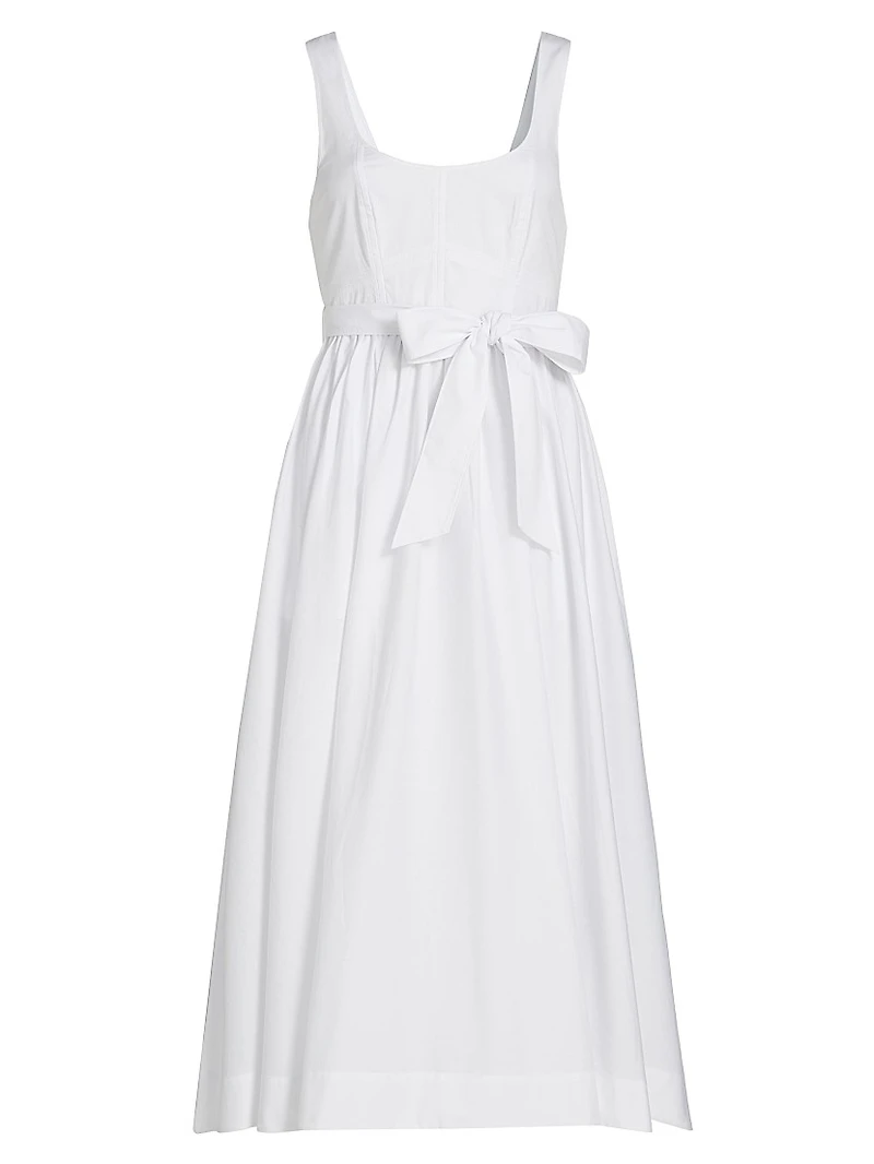Kilah Sleeveless A-Line Midi-Dress