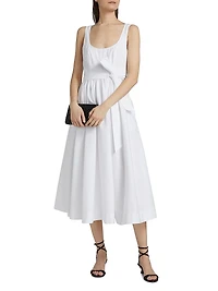 Kilah Sleeveless A-Line Midi-Dress