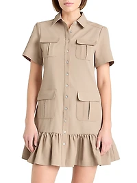 Jamie Crêpe Minidress
