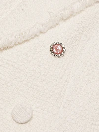 Joel Embellished Tweed Minidress