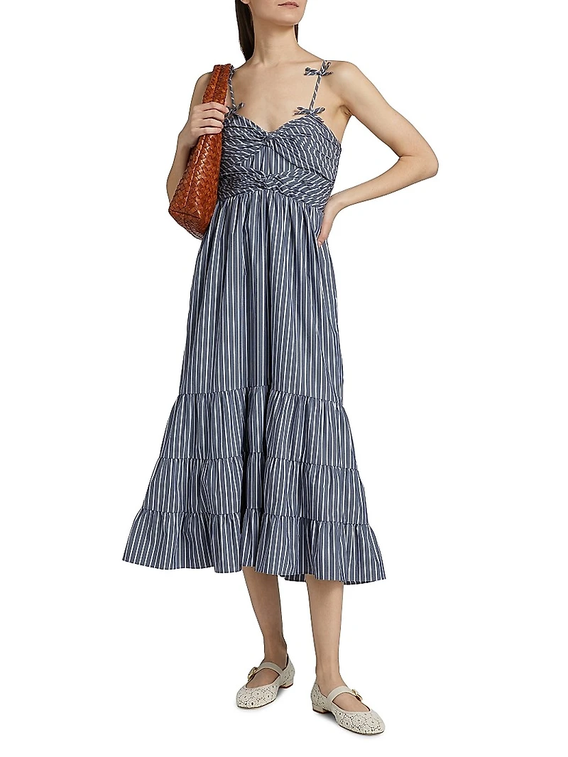 Ashlynn Striped Maxi Dress