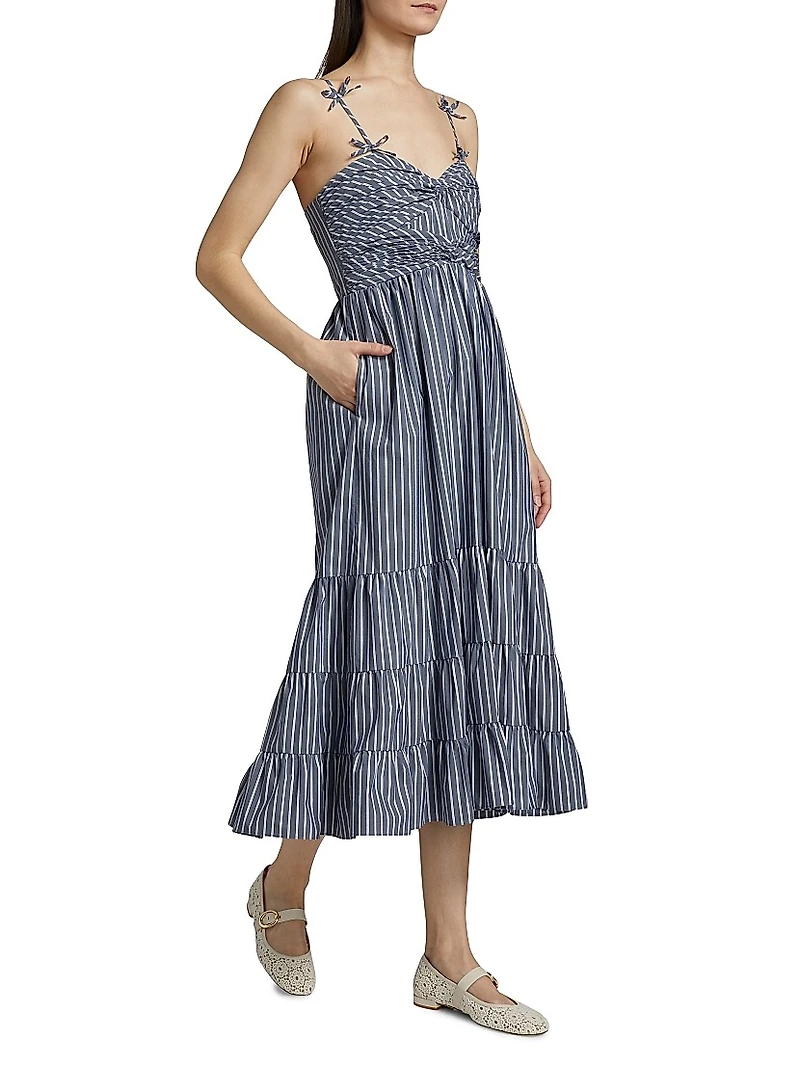 Ashlynn Striped Maxi Dress